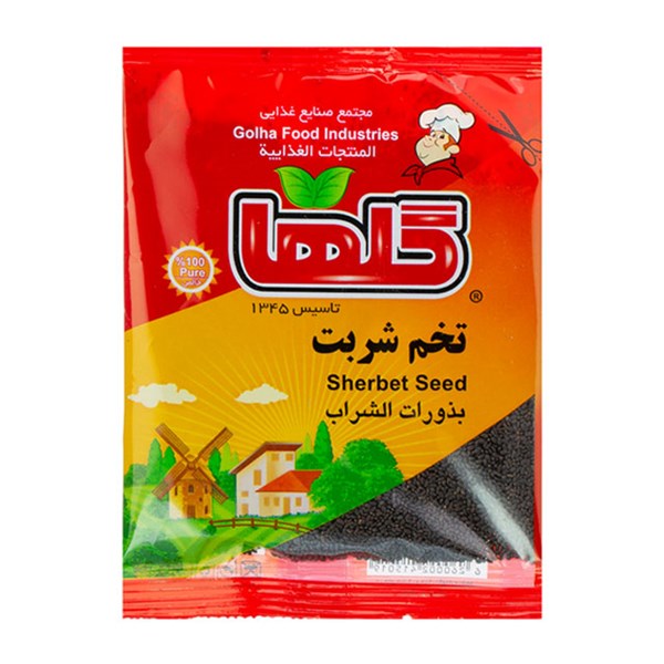 تخم شربت گلها 50 گرمی