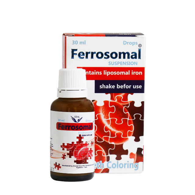 قطره آهن خوراکی فروزومال 30 میلی لیتری
