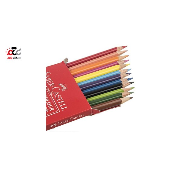 مداد رنگی 12 عددی فابر-کاستل مدل Tri colour