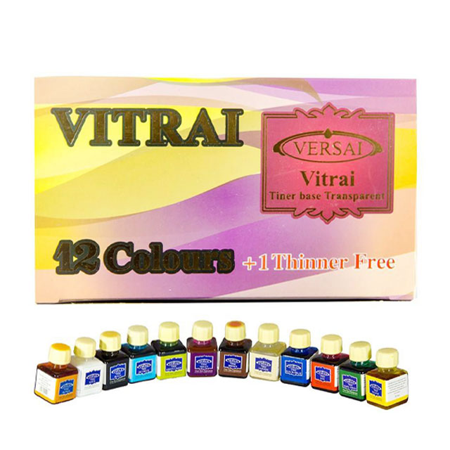 رنگ ویترای مدل ورسای بسته 12 عددی