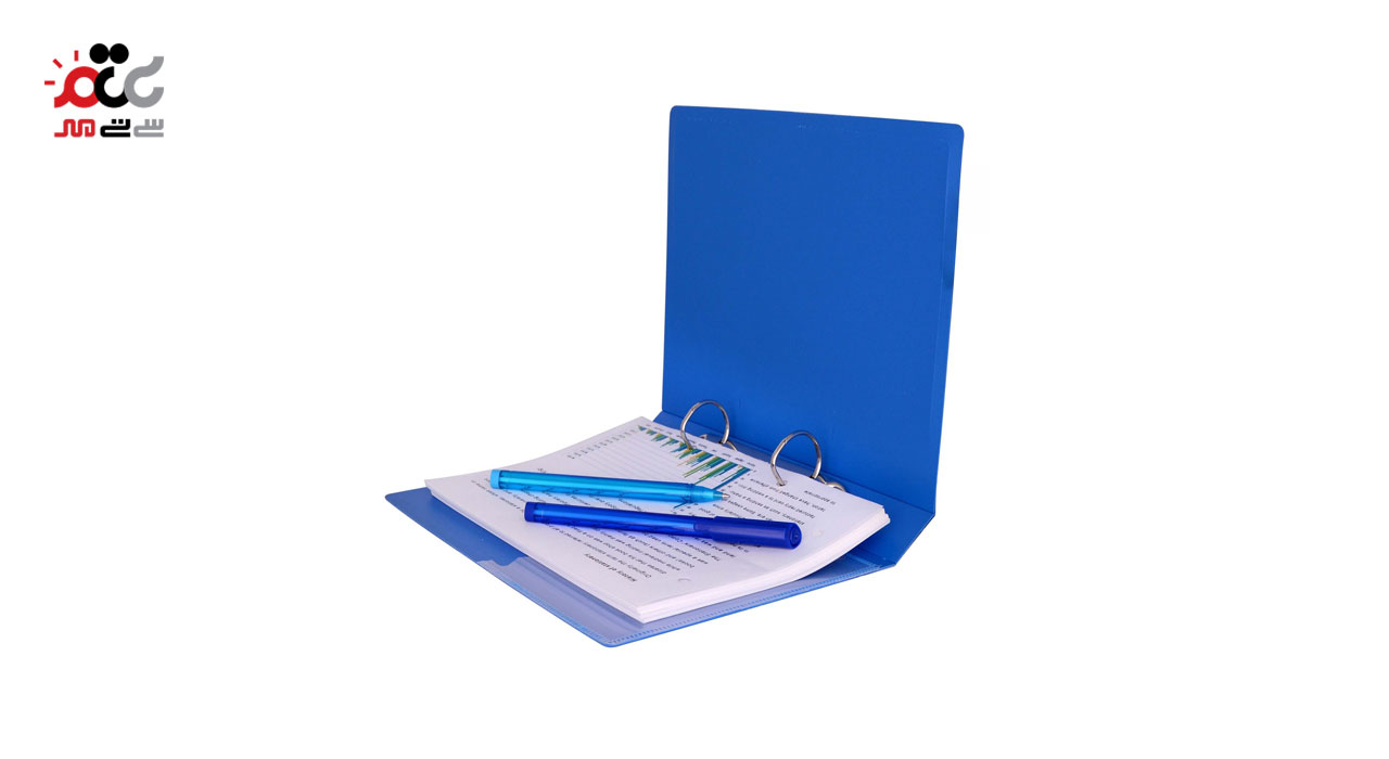 کلاسور 2 حلقه پاپکو سایز A5  کد650