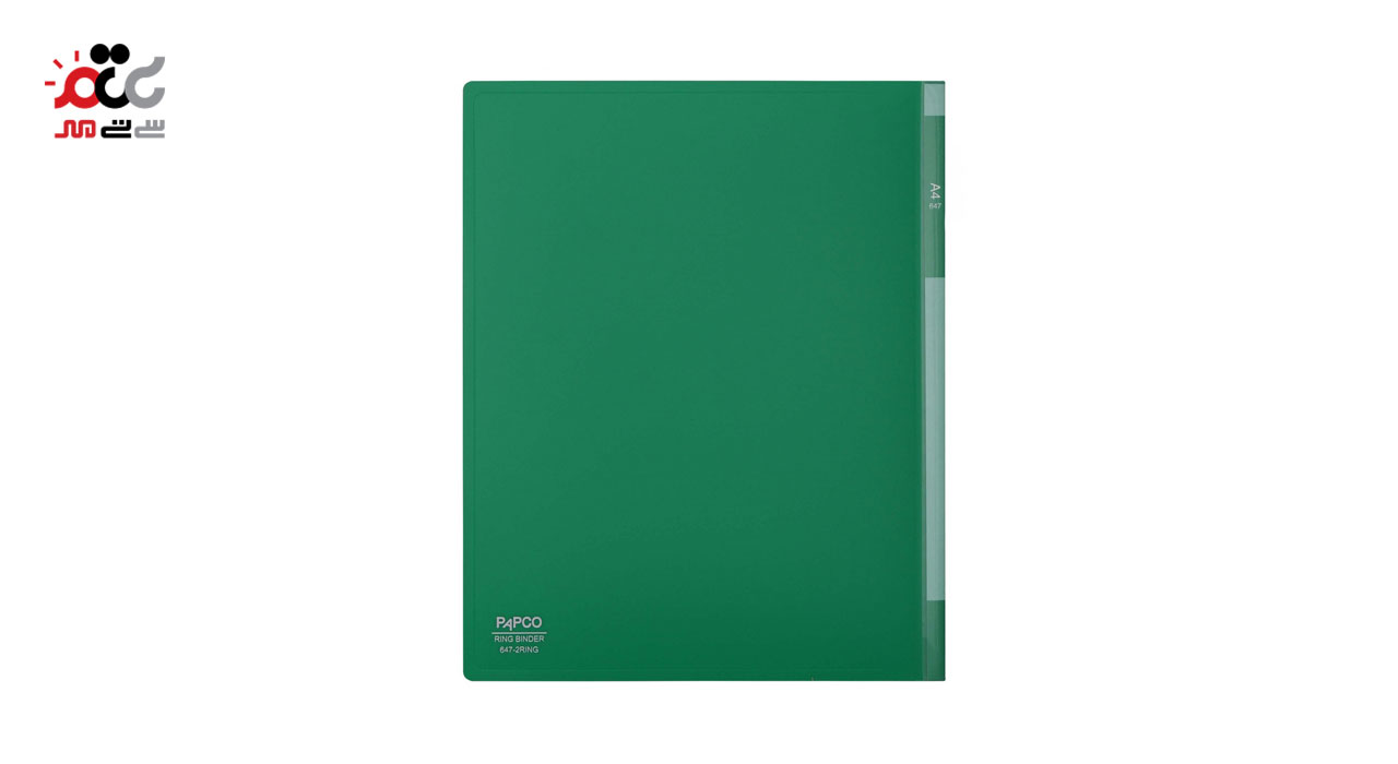 کلاسور 2 حلقه پاپکو سایز A5  کد650