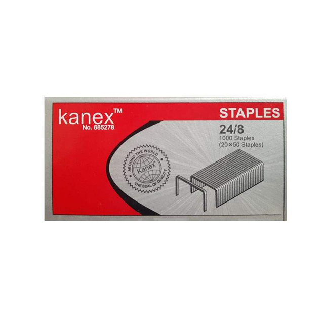 سوزن منگنه کانکس سایز 24/8 بسته 1000 عددی