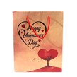 ساک دستی گرافت طرح happy valentine day سایز 3