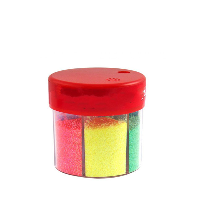 شیکر اکلیل 6 رنگ استورم دانه ریز کد 627