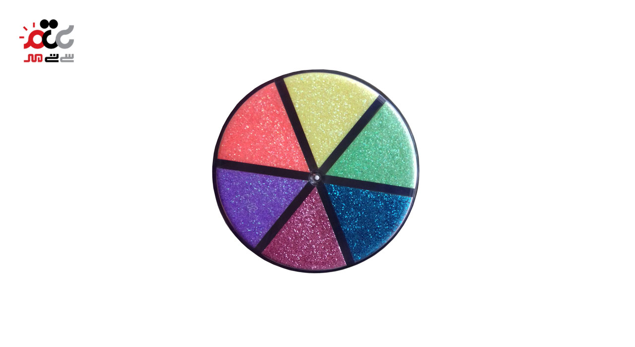 شیکر شیکر اکلیل 6 رنگ استورم دانه ریز کد 6276 رنگ استورم کد 627