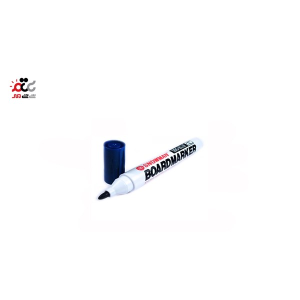 ماژیک وایت برد اسنومن سر گرد رنگ آبی