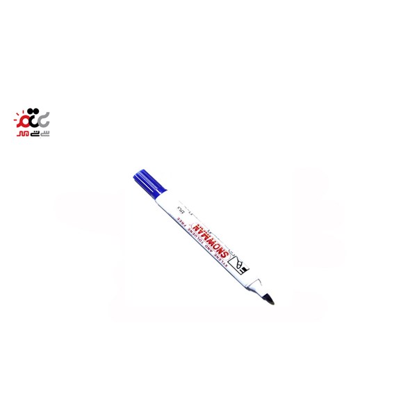 ماژیک وایت برد اسنومن سر گرد رنگ آبی