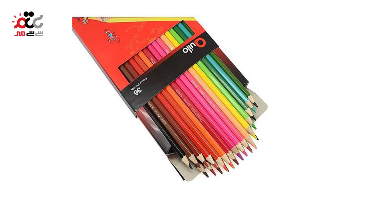 مداد رنگی مقوایی کویلو کد 634005 بسته 36 عددی