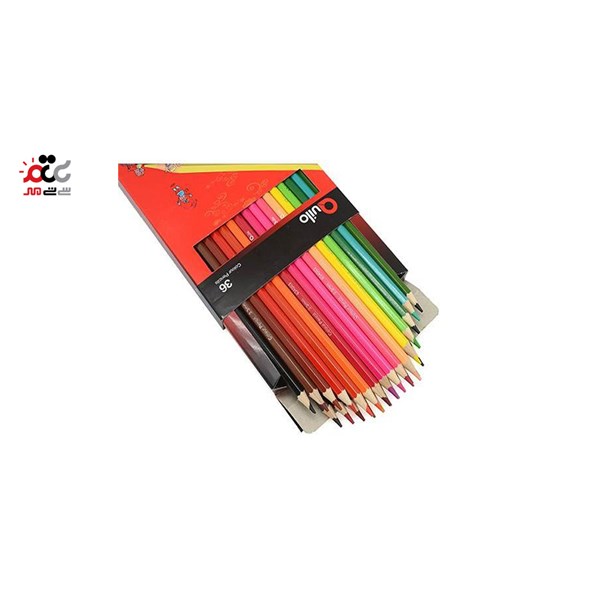 مداد رنگی مقوایی کویلو کد 634005 بسته 36 عددی