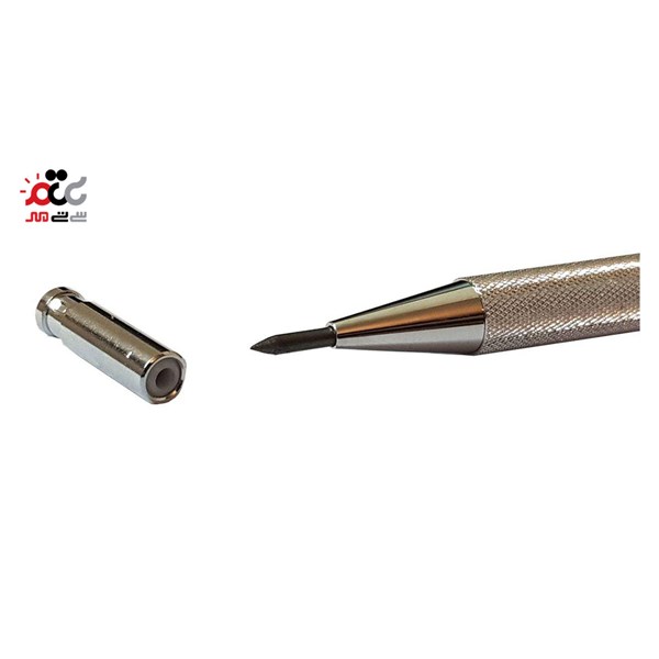 مداد نوکی 2 میلی متری میکرو مدل متال به همراه یک بسته نوک 12 عددی