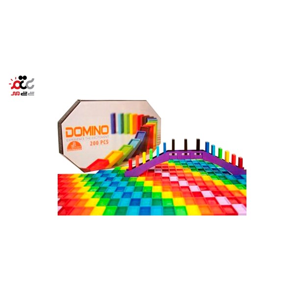 بازی فکری دومینو فکرانه 200 قطعه ای