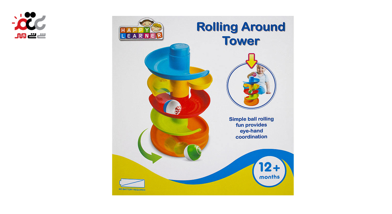 بازی آموزشی هپی لرنر مدل Rolling Around Tower