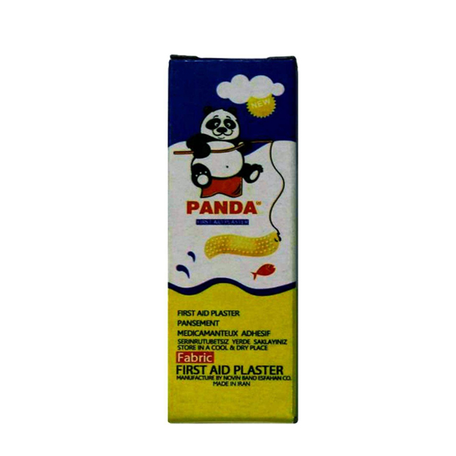 چسب زخم پارچه ای پاندا 10 عددی