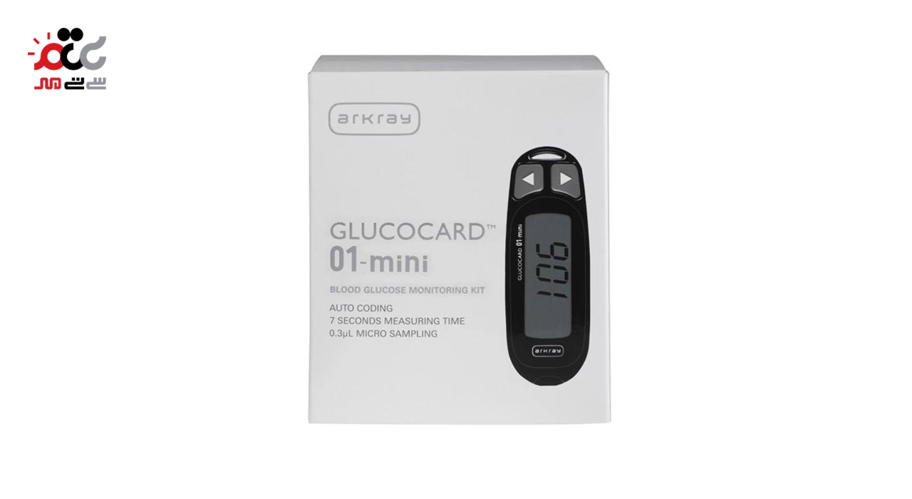 دستگاه تست قند خون آرکری مدل Glucocard 01 Mini