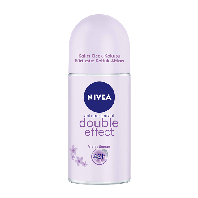 رول ضد تعریق نیوآ زنانه مدل Double Effect حجم 50 میلی لیتری