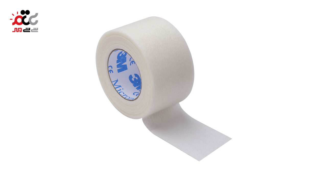 چسب ضد حساسیت میکروپور 3M عرض 2.5 سانتی متری