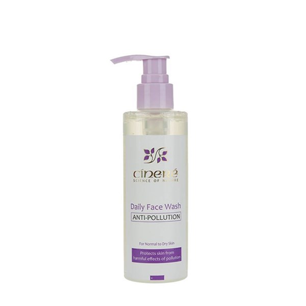 ژل شست و شوی صورت ضد آلودگی سینره مدل Normal To Dry Skin