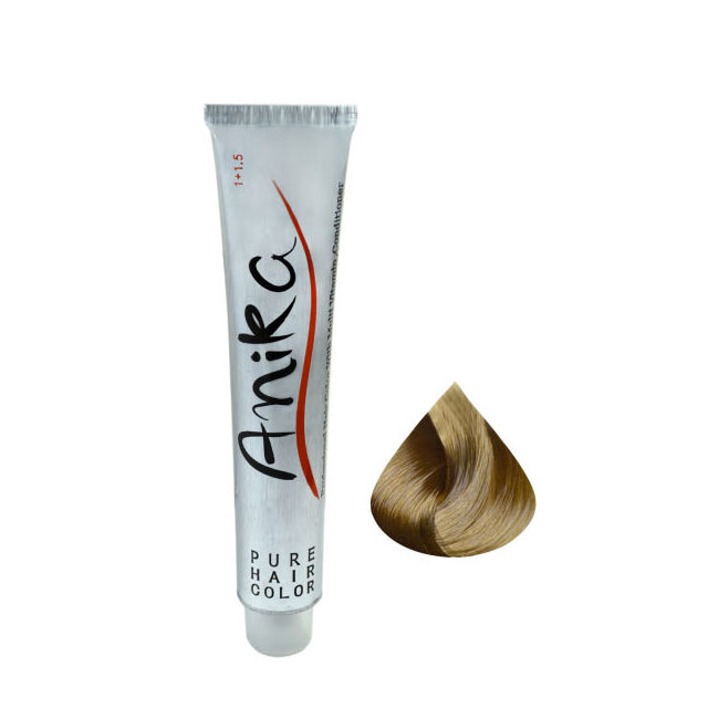 رنگ مو عسلی متوسط شماره 7.54 آنیکا 100 میلی لیتری