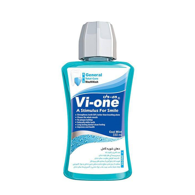 دهان شویه وی وان مدل General Cool Mint حجم 330 میلی لیتری