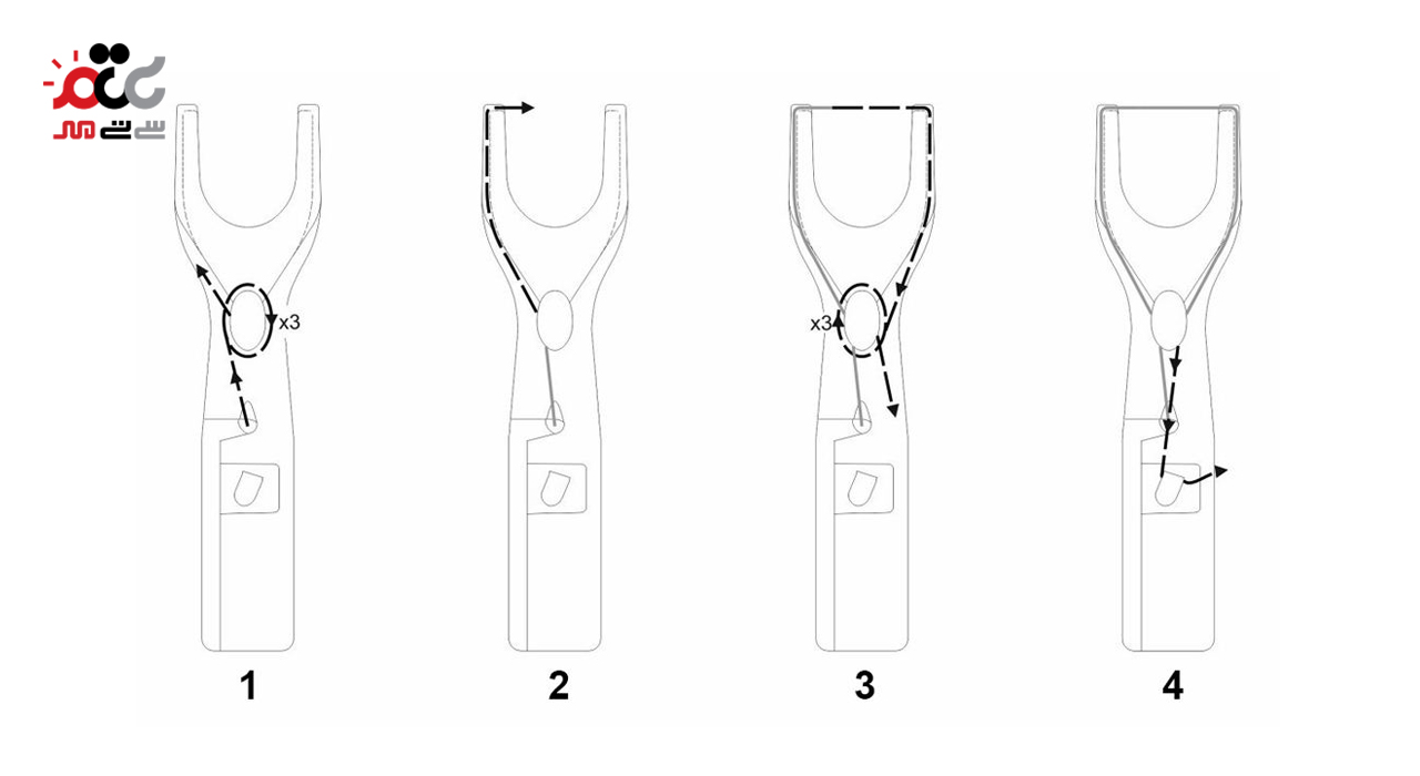 خرید آنلاین نخ دندان مینا مدل ویسل فلوس 40 متری