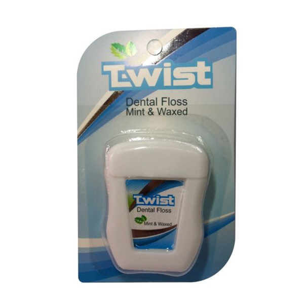 نخ دندان تویست مدل Mint And Waxed