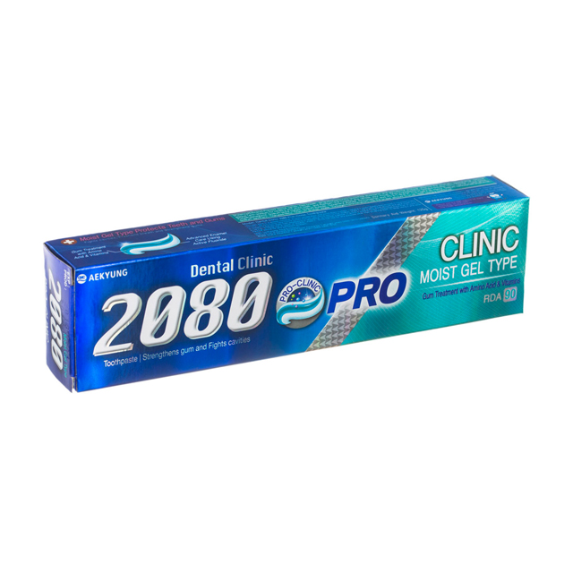 خمیر دندان 2080 مدل Pro clinic تیوپ 125 گرمی 