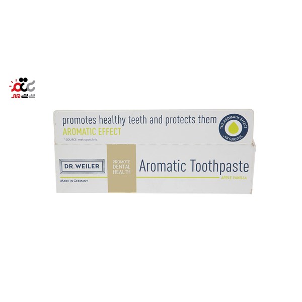 خمیر دندان دکتر ویلر مدل Aromatic  تیوپ 100 میلی لیتری