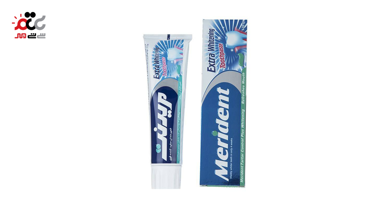 خمیر دندان سفید کننده مریدنت مدل Extra Whitwning  تیوپ 130 گرمی