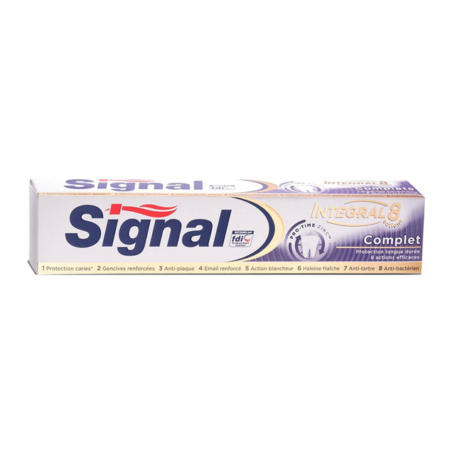 خمیر دندان سیگنال سری Integral 8 مدل Complete تیوب 75 میلی لیتری