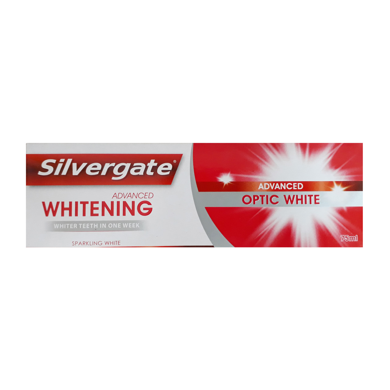 خمیر دندان سیلورگیت مدل Optic White تیوپ 75 گرمی