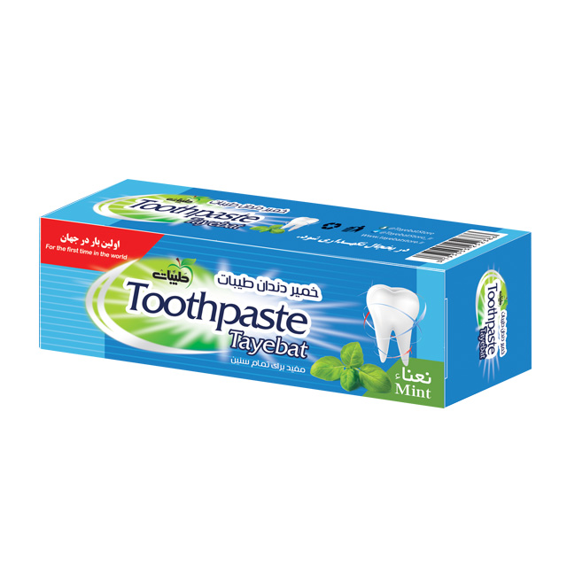 خمیر دندان طبیعی نعنا طیبات 50 گرمی