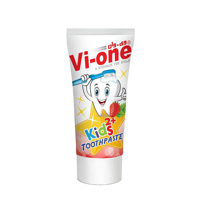 خمیر دندان کودک وی وان مدل Kids 2Plus تیوپ 60 گرمی