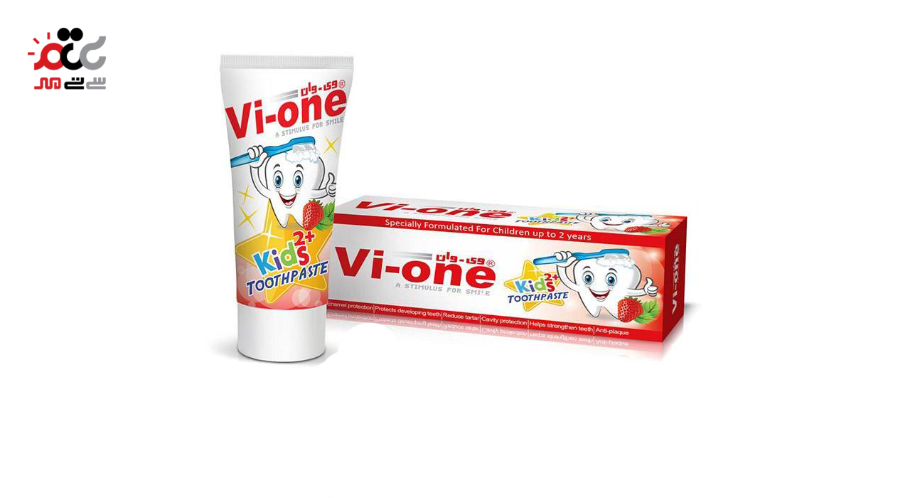 خمیر دندان کودک وی وان مدل Kids 2Plus تیوپ 60 گرمی