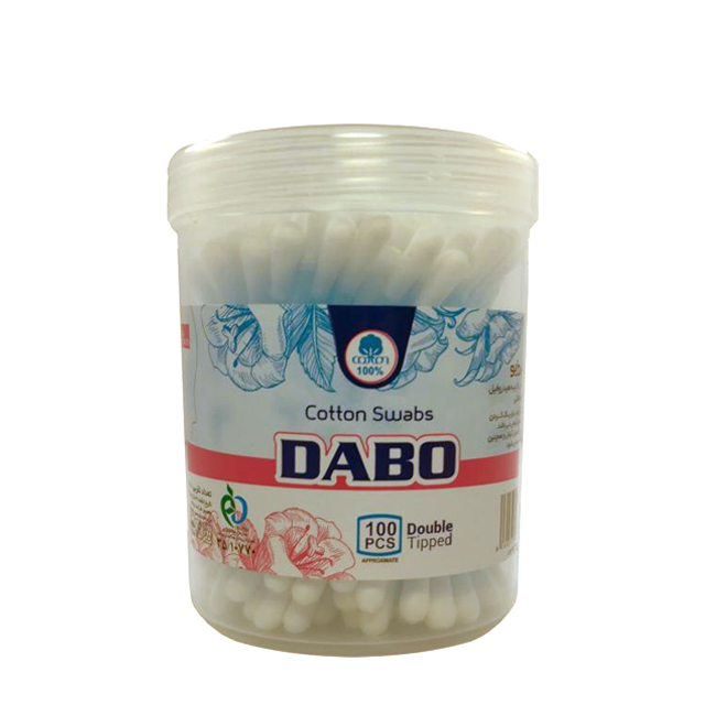 گوش پاک کن بهداشتی دابو 100 عددی