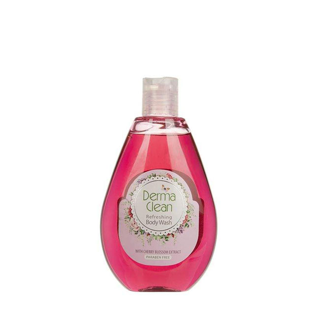  شامپو بدن درماکلین مدل Cherry حجم 300 میلی لیتری