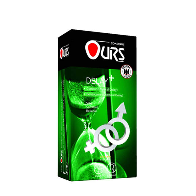 کاندوم اورز مدل DELAY PLUS بسته 12 عددی