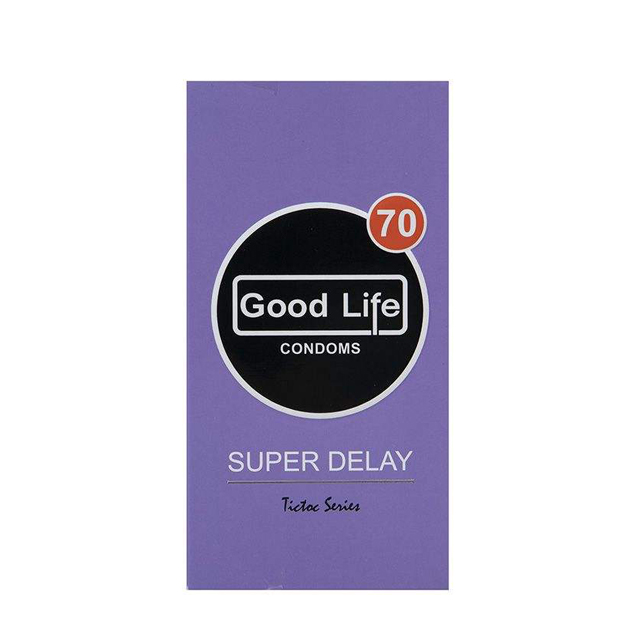 کاندوم گودلایف مدل Super Delay بسته 12 عددی