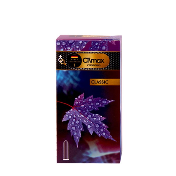 کاندوم ساده کلایمکس مدل Classic 1 بسته 12 عددی