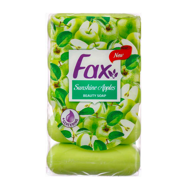 صابون آرایشی حاوی عصاره سیب فاکس 5 عددی