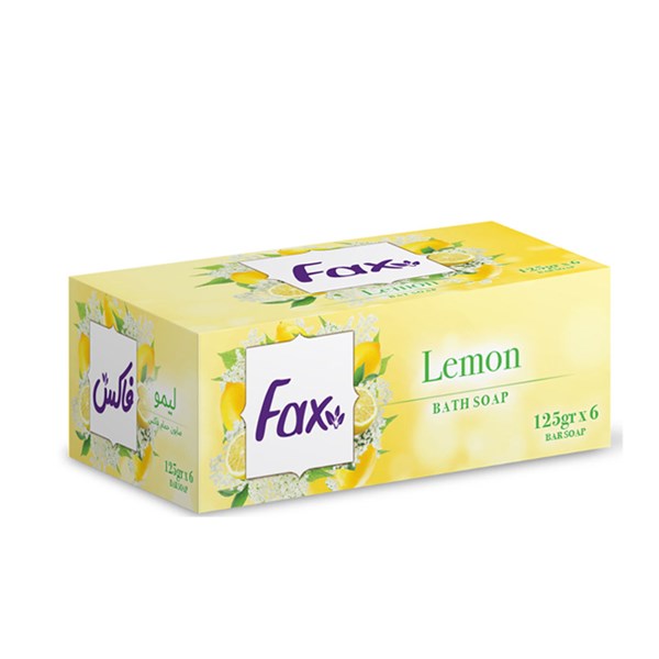 صابون فاکس مدل Lemon بسته 6 عددی