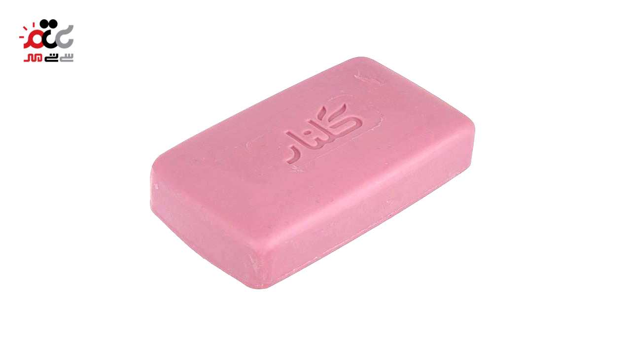 صابون حمام صورتی با روغن نارگیل گلنار 6 عددی