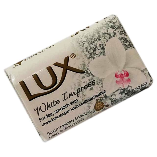 صابون لوکس مدل white impress مقدار 85 گرم