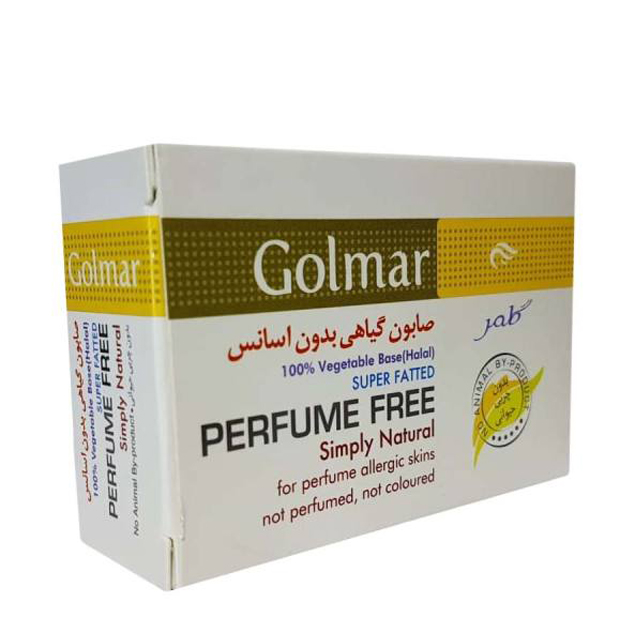 صابون گیاهی بدون اسانس گلمر 115 گرمی