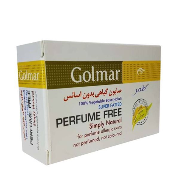 صابون گیاهی بدون اسانس گلمر 115 گرمی