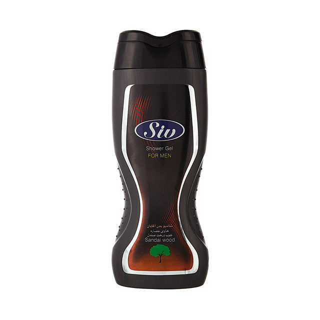 شامپو بدن آقایان قهوه‌ای درخت صندل سیو 400 گرمی