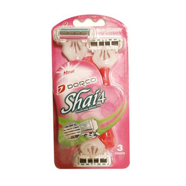 خودتراش زنانه دورکو مدل Shai 4 بسته 3 عددی