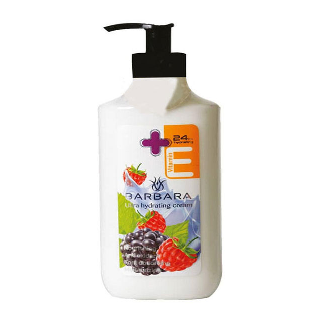 کرم آبرسان باربارا مدل ویتامین Eحجم  375 میلی لیتری