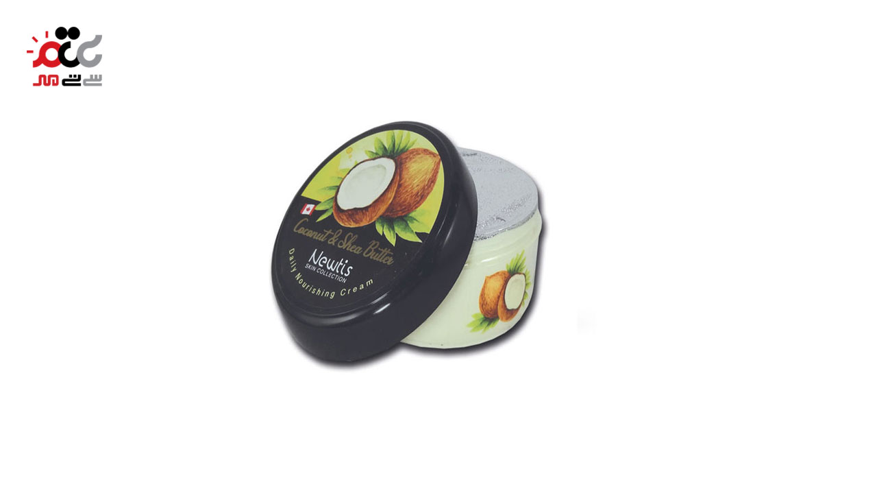 کرم مرطوب کننده مدل نارگیل و شی باتر نیوتیس 200 میلی لیتر ی