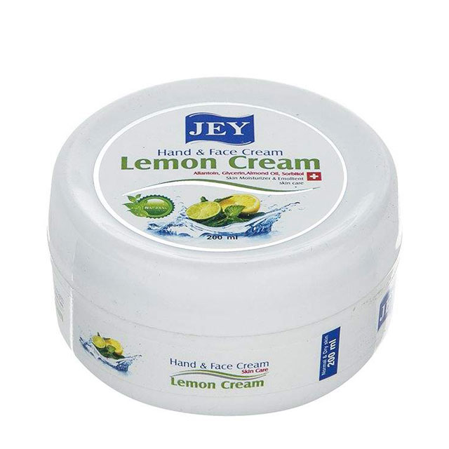 کرم دست و صورت جی مدل lemon حجم 200 میلی لیتری